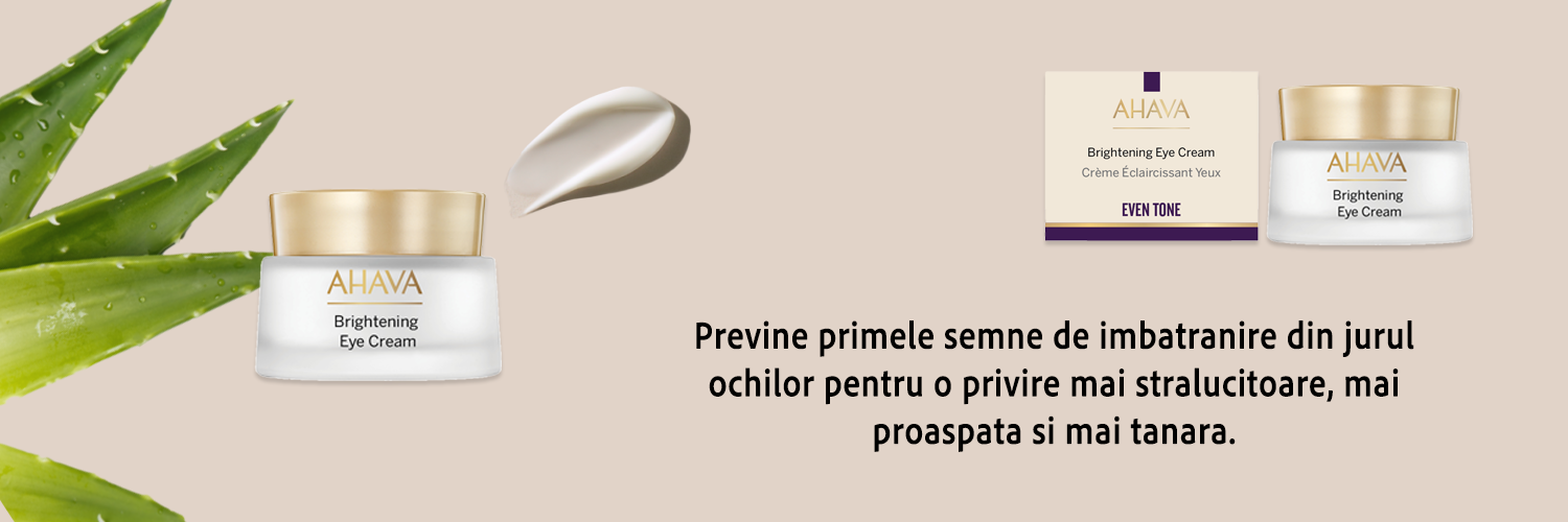 crema de ochi anti-rid și luminozitate AHAVA Time to Smooth Age Control